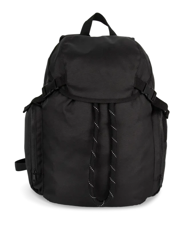 Mochila reciclada com inspiração lifestyle, urbana — Black